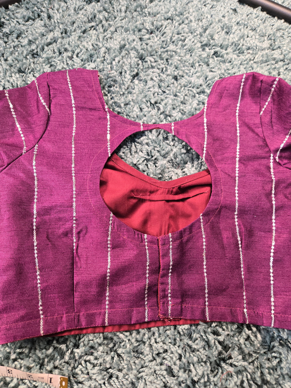 short sleeve saree blouse