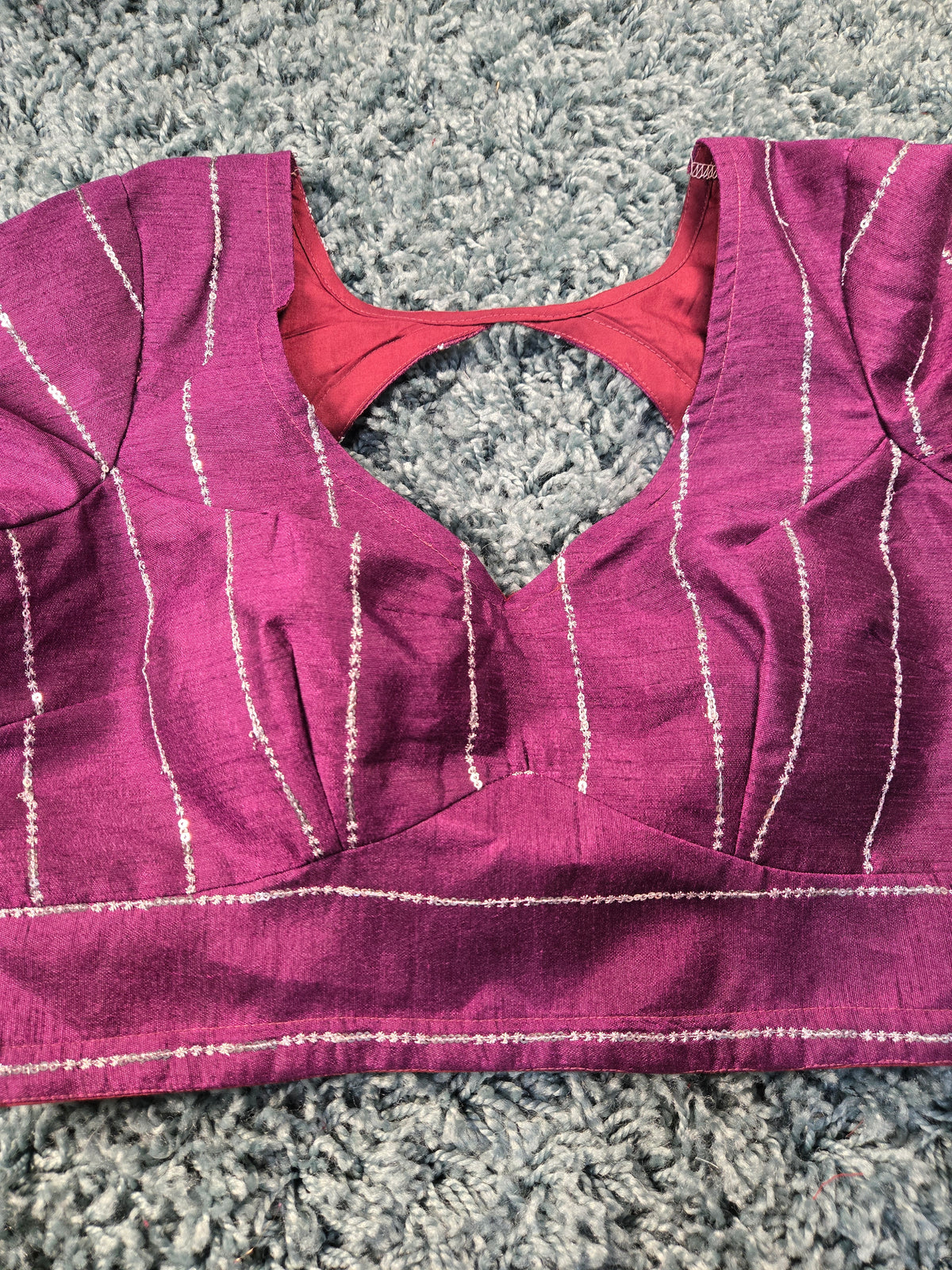 short sleeve saree blouse
